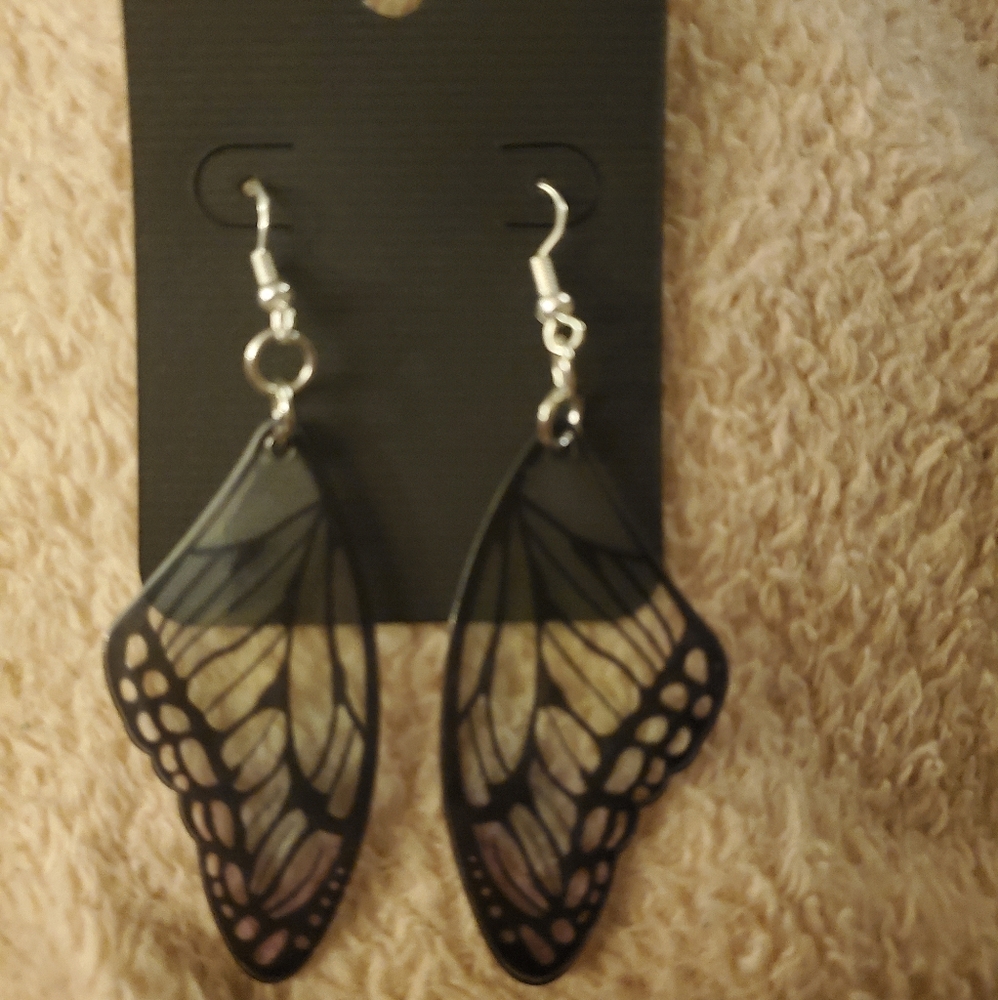 Butterfly wing earrings